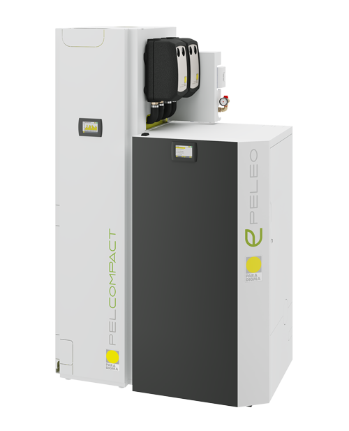 PELCOMPACT Heizzentrale von der Marke Paradigma Schaubild 