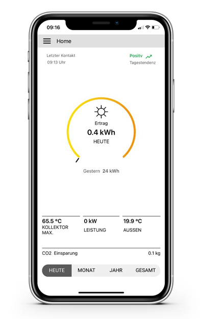 Vorschau aus der App 