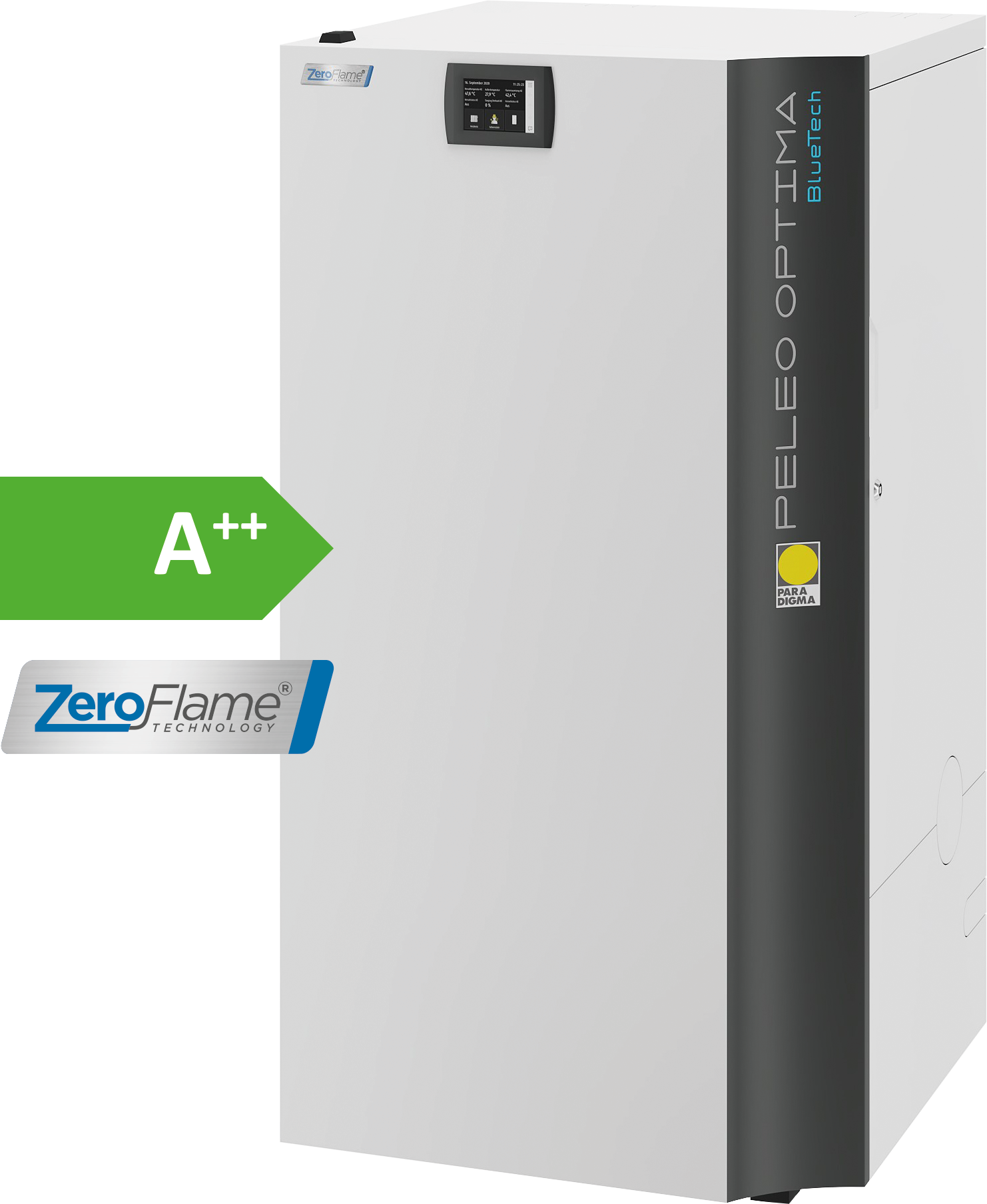 PELEO OPTIMA BlueTech Pelletskessel mit A++ ERP Label