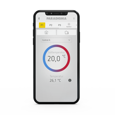 Vorschau aus der Control A App